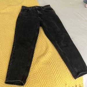 Zara Black mom jeans